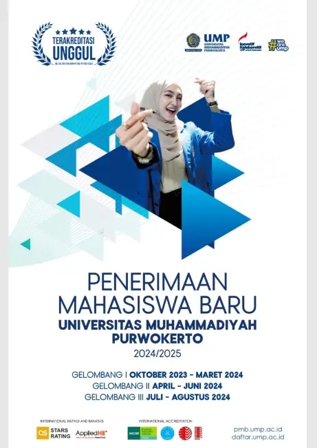 Brosur PMB Universitas Muhammadiyah Purwoketo D3S1 dan S3